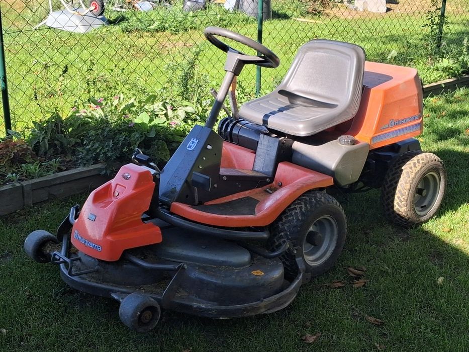Husqvarna rider traktorek kosiarka briggs mulcher