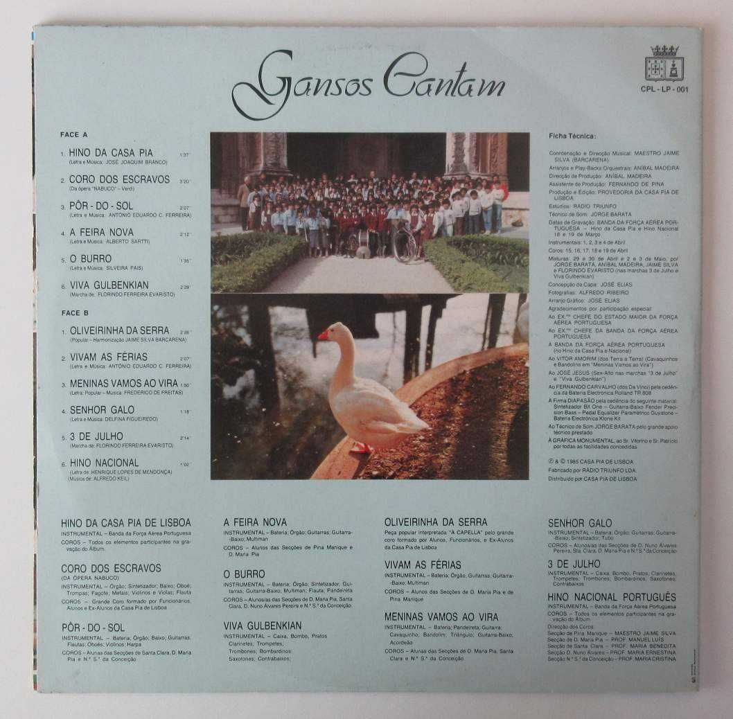 Coro Da Casa Pia De Lisboa - Gansos Cantam (LP)
