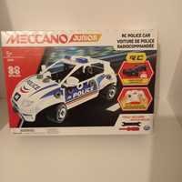 Auto policyjne sterowane firmy Meccano
