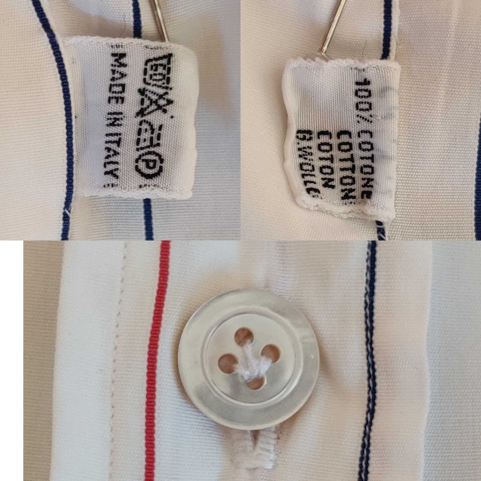 Kiton рубашка из хлопка и пуговицами из австралийского перламутра