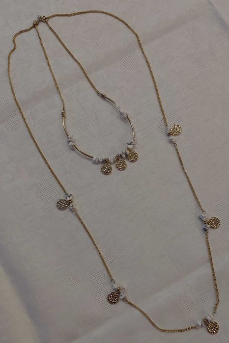 Naszyjnik złoty kolor