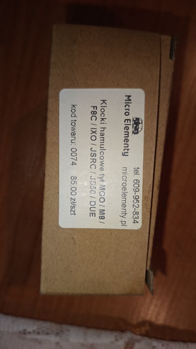 Klocki hamulcowe ligier