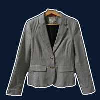 Blazer Azul e Branco riscas