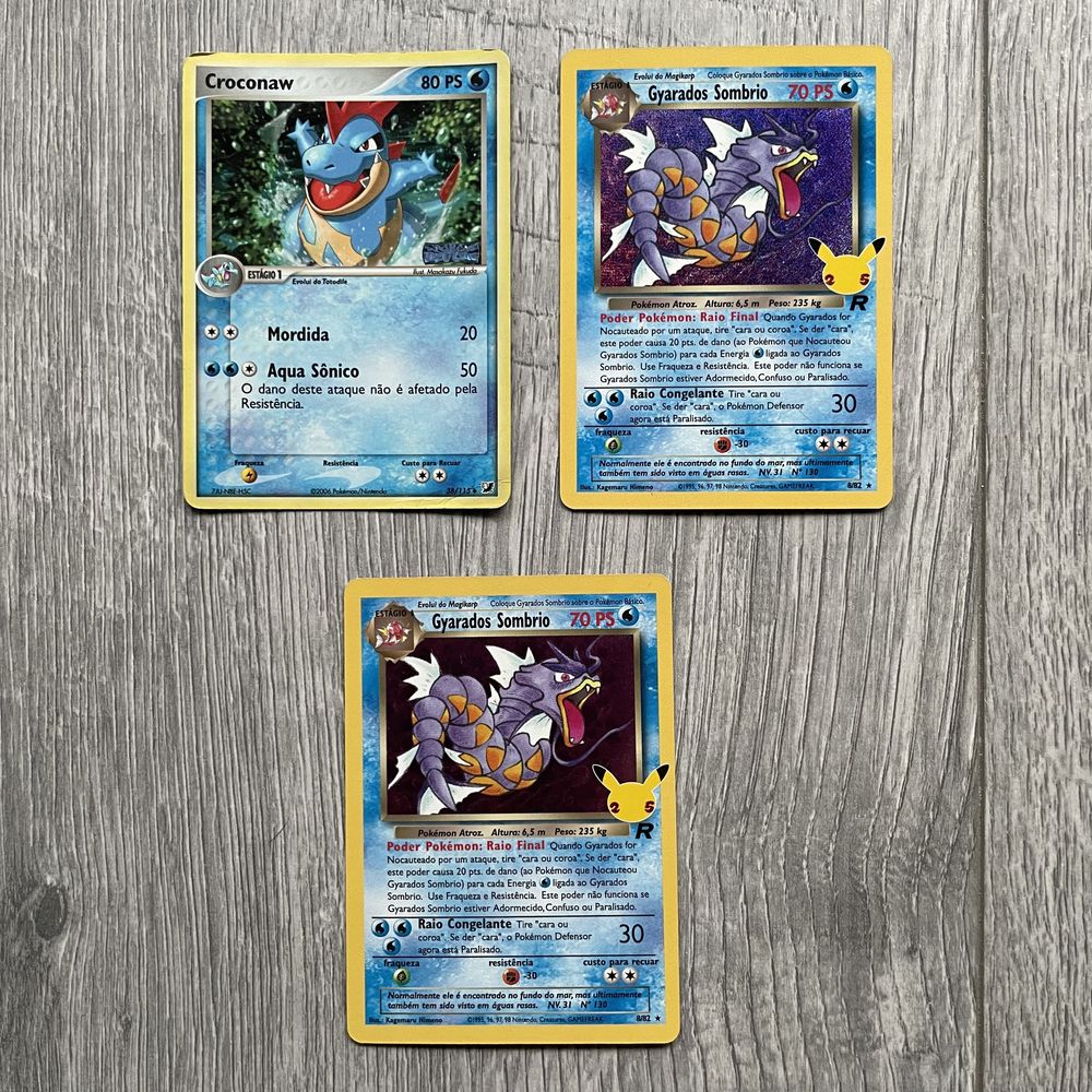 Cartas de Pokémon Colecionáveis TGC