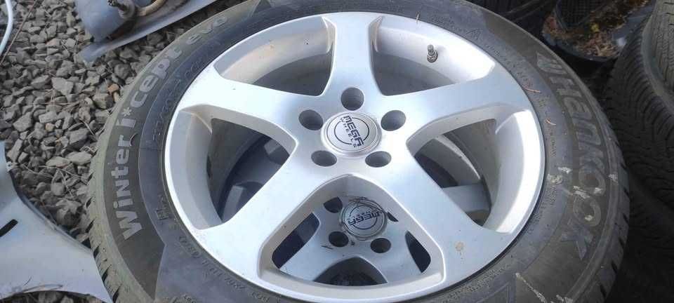 Koła zimowe NISSAN QASHQAI  felgi aluminiowe  opony 215/60/17