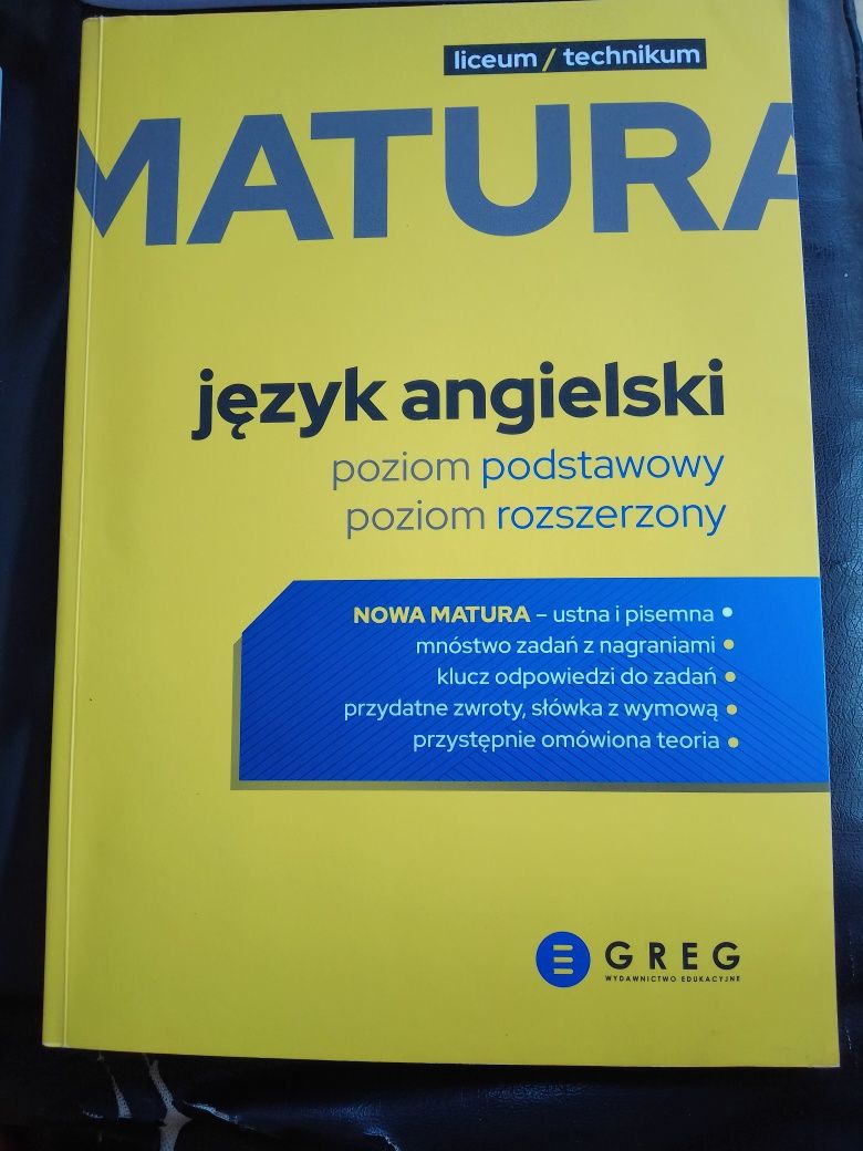 Matura język angielski poziom podstawowy i rozszerzony 2024 GREG