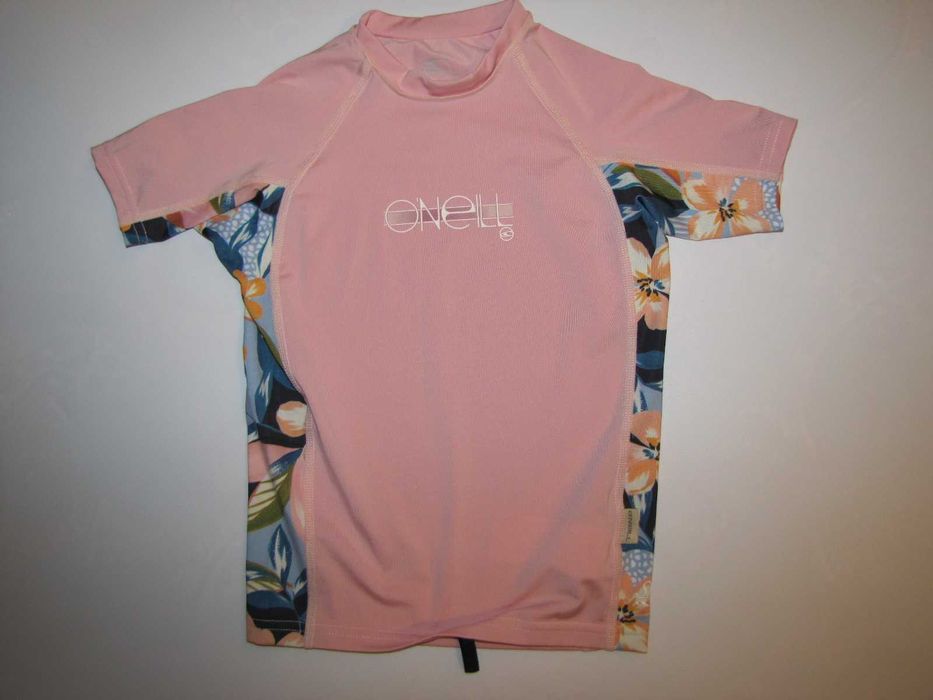 Koszulka Pływacka na Plażę O'neill Junior Dziewczynka Rash Vest 8 Lat