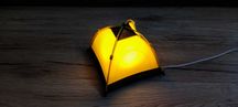 Ekskluzywna lampa namiot, do namiotu lub kamperu