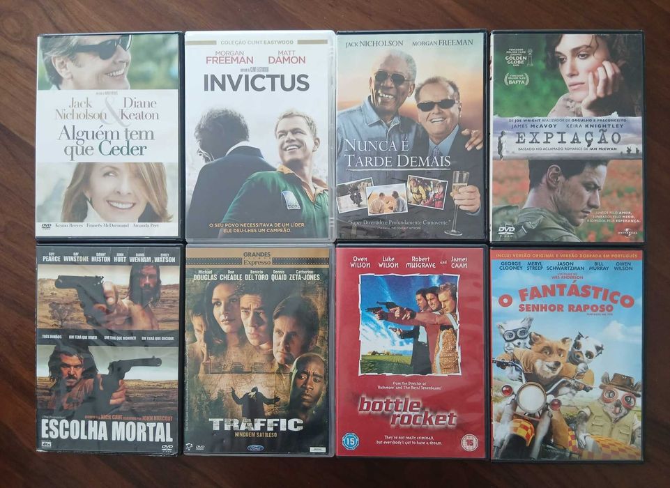 Conjunto de 8 Dvd em pack promocional