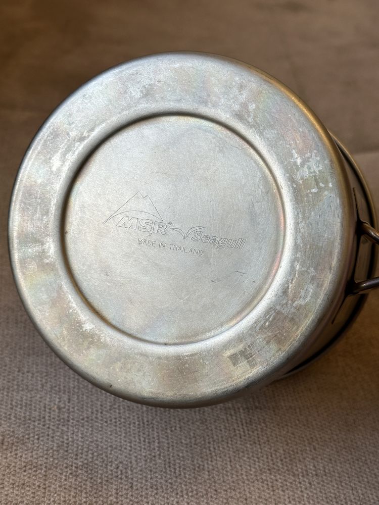 MSR Titan Kettle 0,85 l garnuszek - czajnik tytanowy