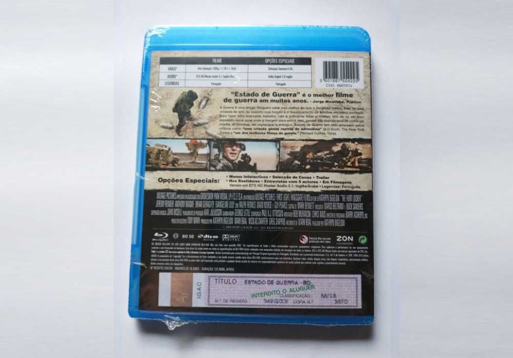 The Hurt Locker: Estado de Guerra Blu-ray (Novo e Selado)