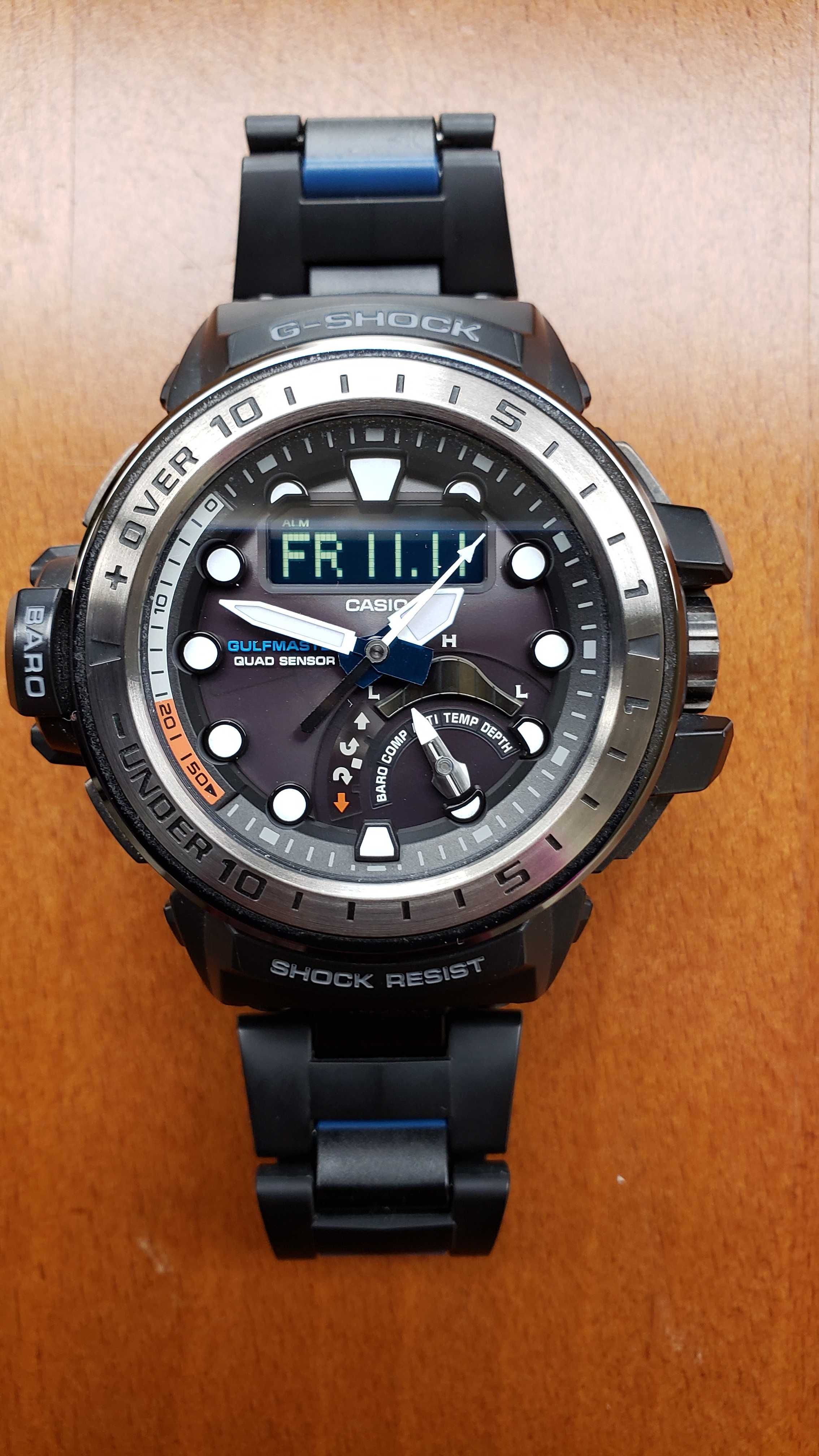 Чоловічий годинник Casio GWN-Q1000MC-1A