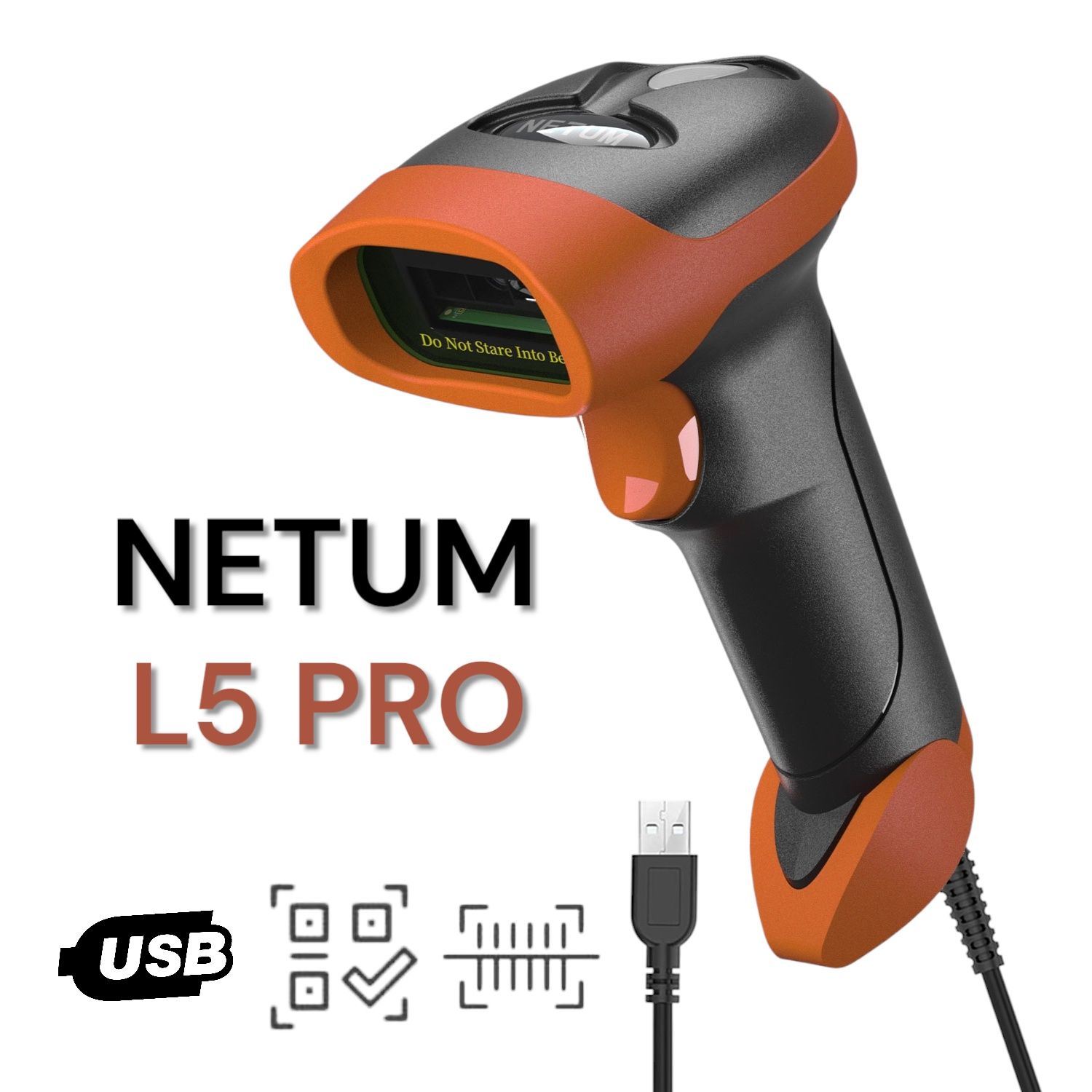 Сканер штрих-кодів, QR 1D 2D Netum NT-L5 PRO
