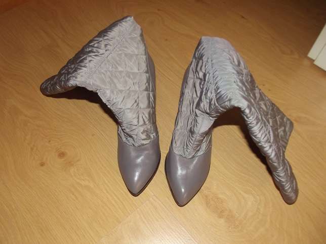 Botas Café Noir em pele - genuínas