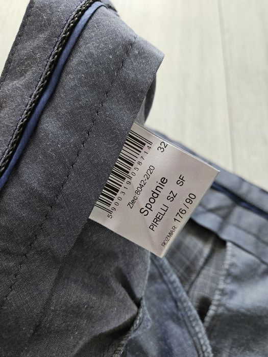 Garnitur męski Recman Prelli 176/100/90 szary polecam