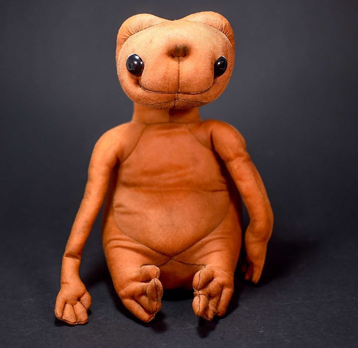 Rzadka vintage 1982 Kamar E. T. Pluszowa maskotka wykonana ręcznie