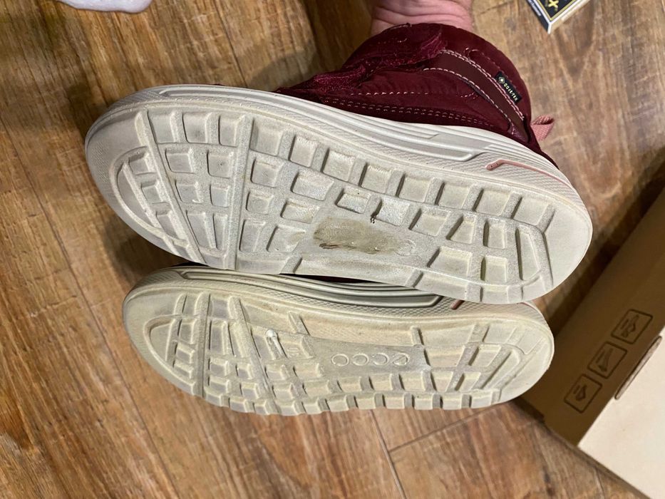 Ecco Gore-Tex термо ботинки зимние сапожки черевики детские ECCO р.30