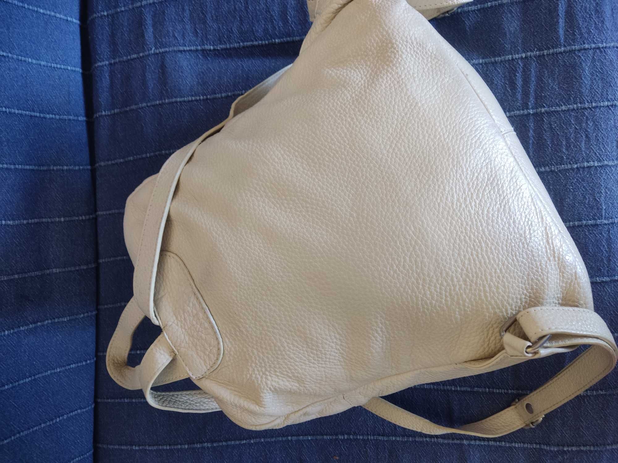Mochila senhora em pele