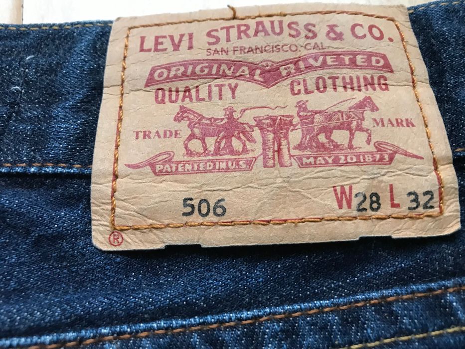Spodnie marki LEVI STRAUSS      28x32     506