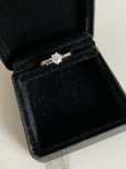 Złoty Pierścionek 585 brylant diament naturalny 14k 0,46Ct  E SI1