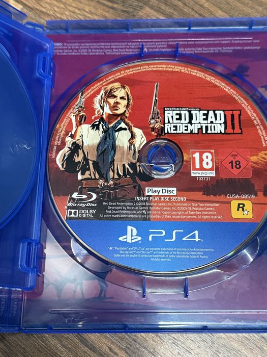 PlayStation Ps 4 Ps 5 Red Dead Redemption 2 PL!