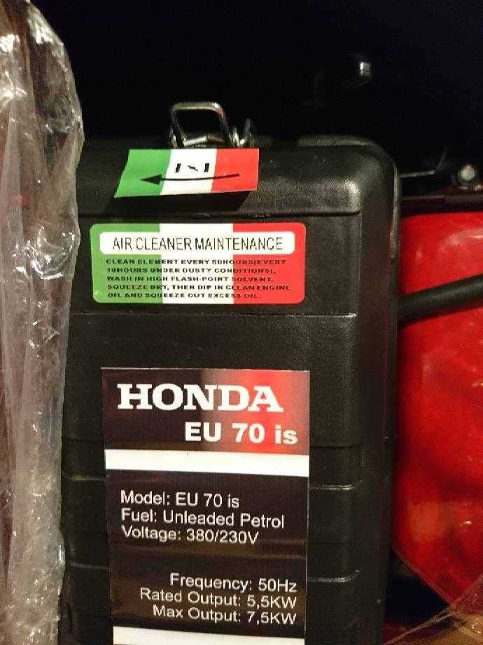 Agregat prądotwórczy HONDA EU 70is