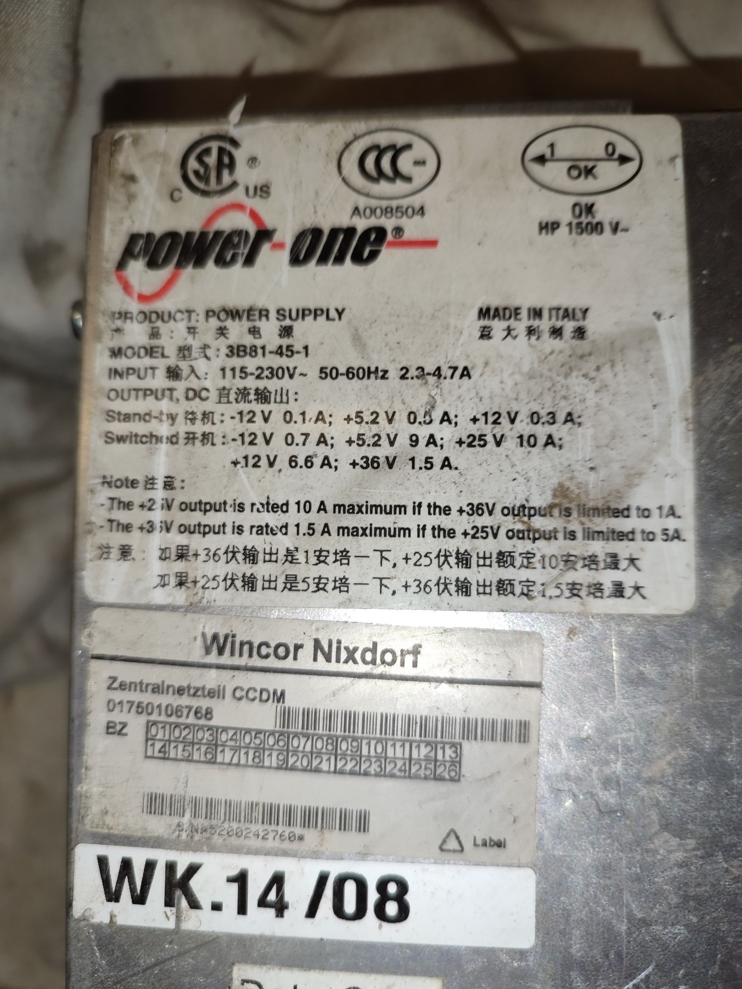 Блок питания Magnetek 3D62-32-1