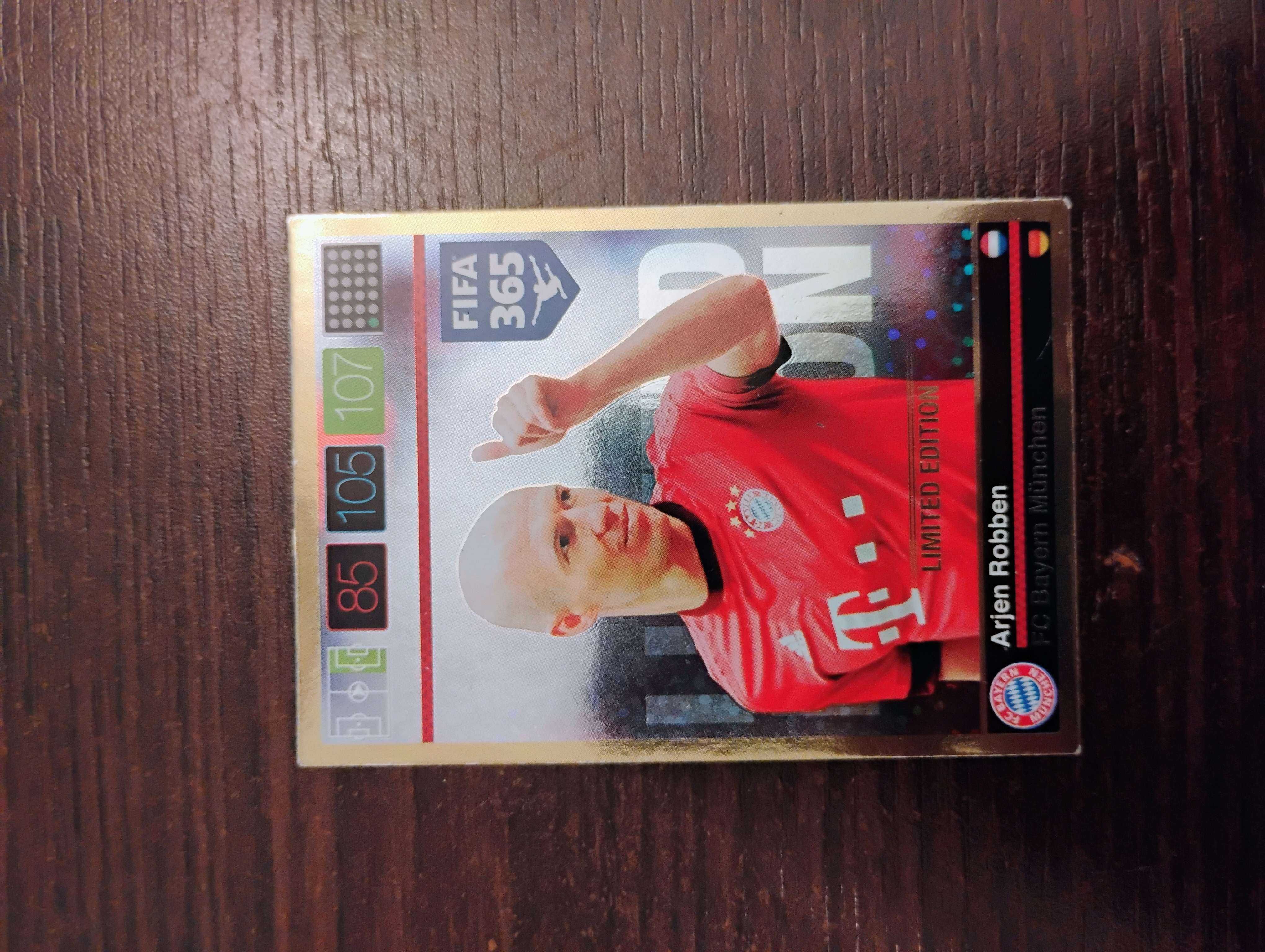 Karta PANINI Arjen Robben Limited Edition FIFA365