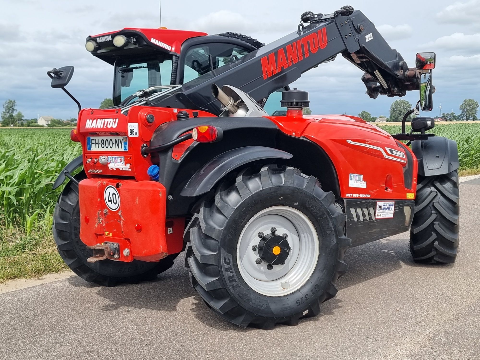 Ładowarka teleskopowa Manitou 635-130ps+19r*nie malowa* klima* jcb 457