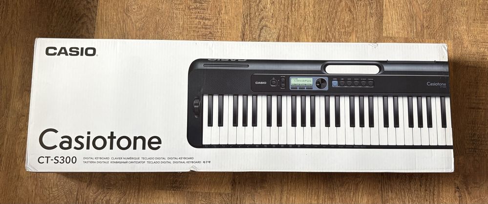 Casio Casiotone CT-S300 – jak nowy! Stan idealny + zasilacz