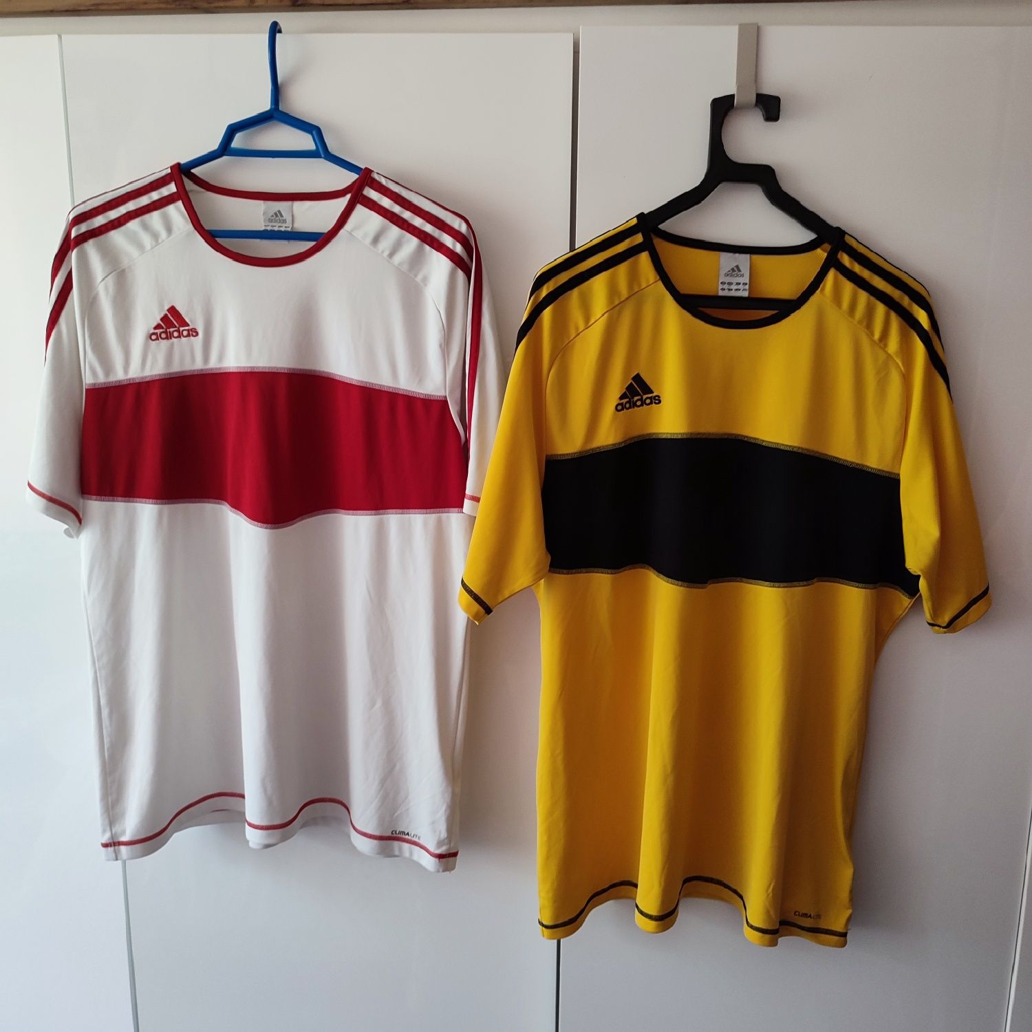 Dwie oryginalne koszulki Adidas