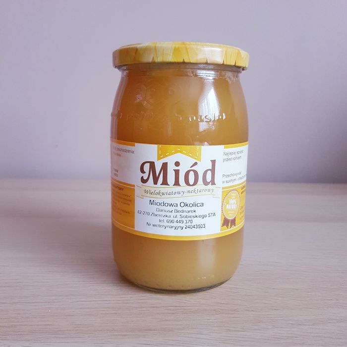 Miód wielokwiatowy z 2024r.