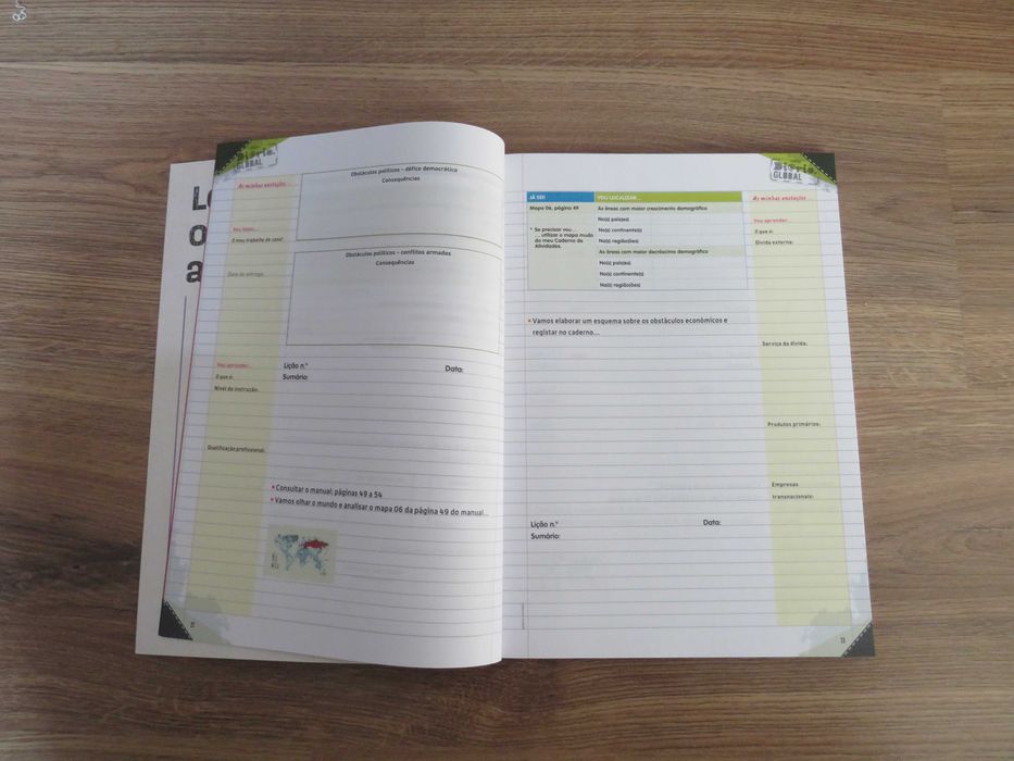 Caderno de atividades de Geografia, 9º Ideia Global