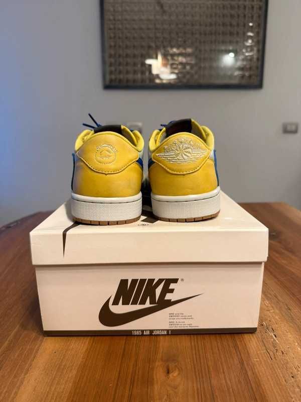 Travis Scott x Jordan Air Jordan 1 Low OG Canary Yellow 43 EU
