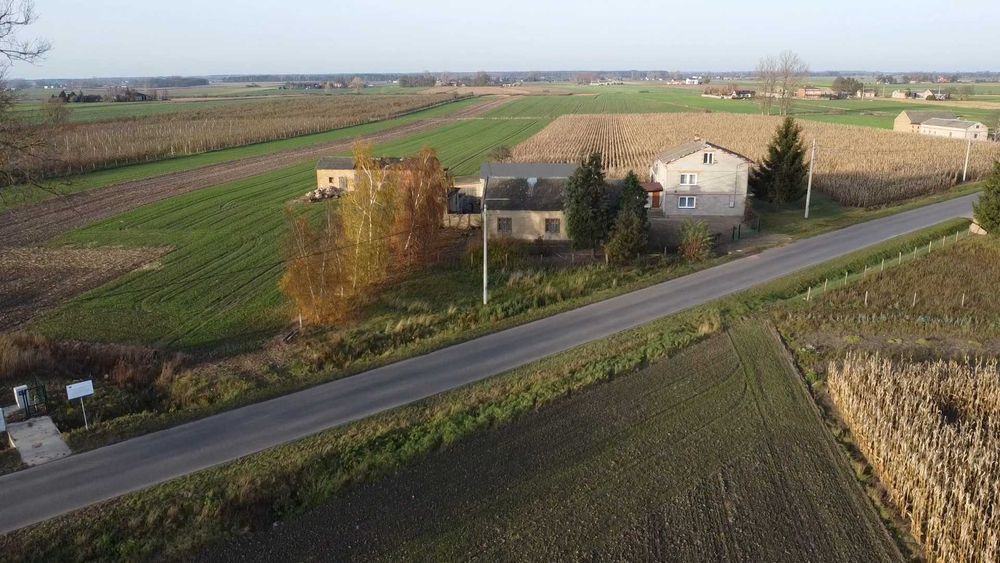 Grabów - działka z budynkiem