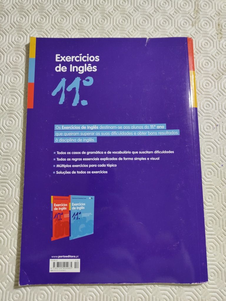 Exercicios de Inglês - 11°ano - Porto Editora