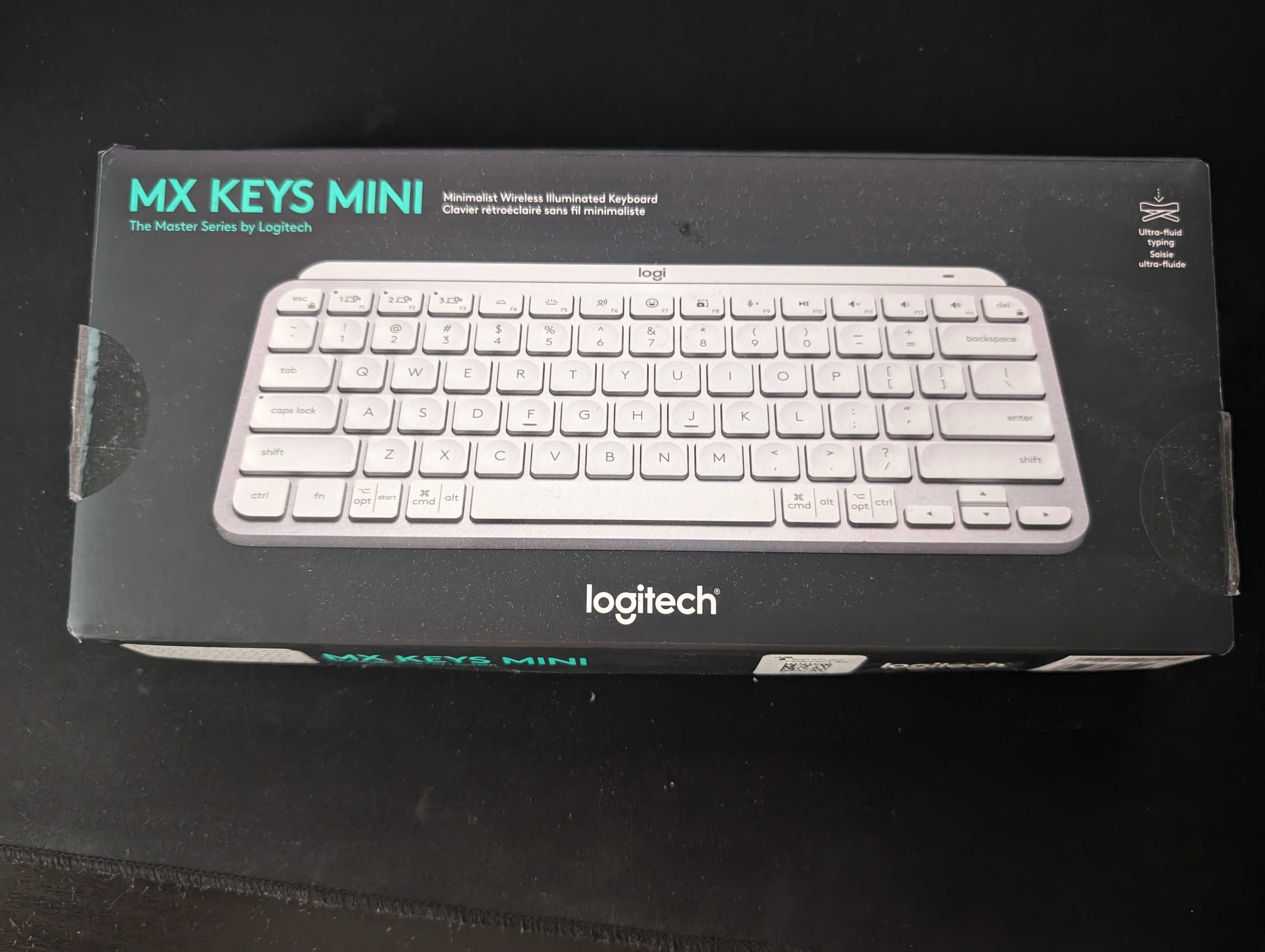 MX Keys Mini, układ ANSI! z długim shiftem!