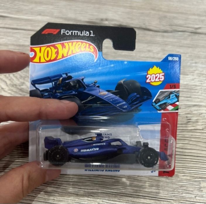 Williams racing hot wheels