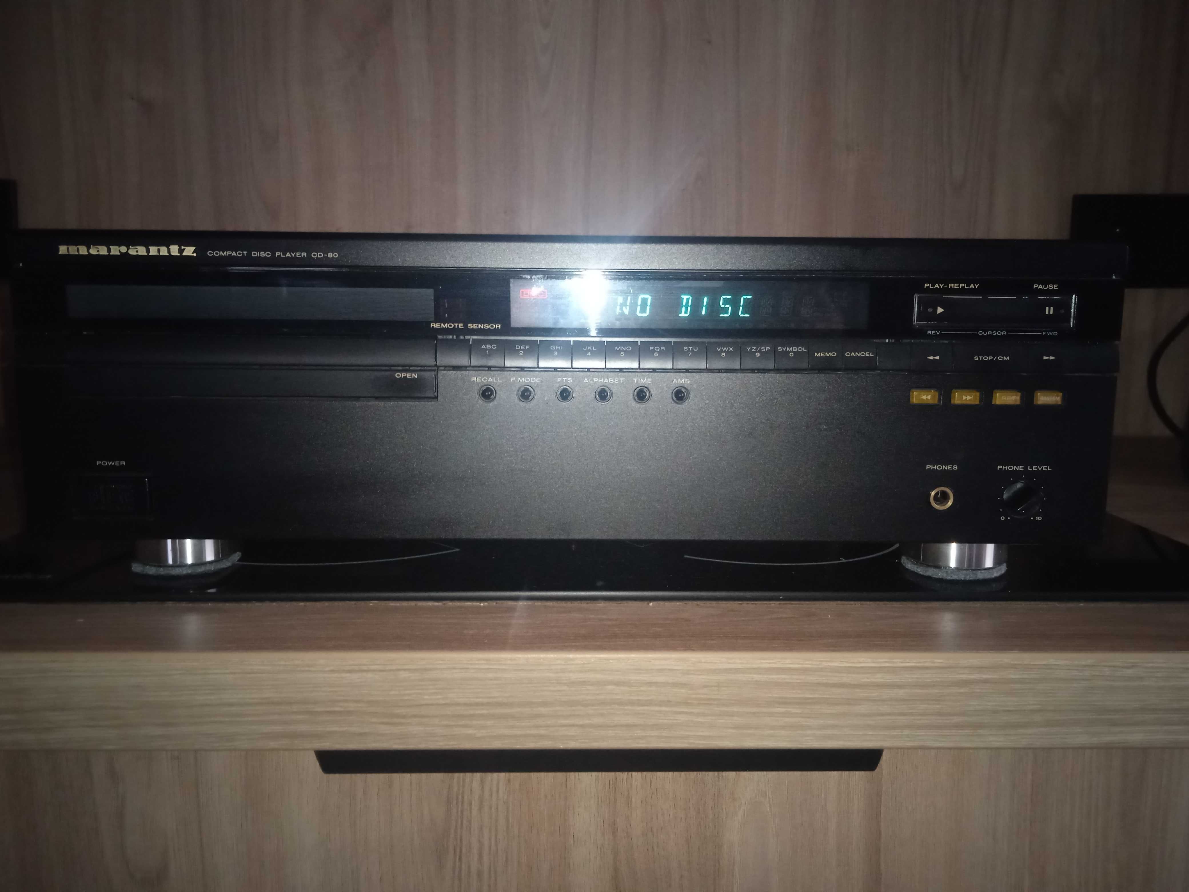 odtwarzacz CD Marantz CD-80 plus pilot RC-80CD