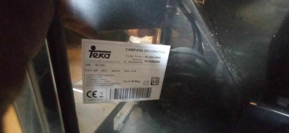 Exaustor Teka pouco usso