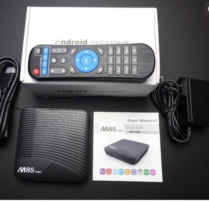 Смарт ТБ Mecool M8S Pro TV Box Amlogic S912 2Gb DDR4+16Gb