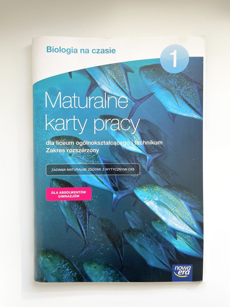 Maturalne karty pracy Biologia na czasie 1 Nowa Era