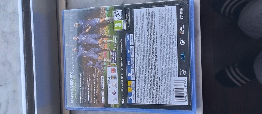 Fifa 22 usado, mas em bom estado PS4