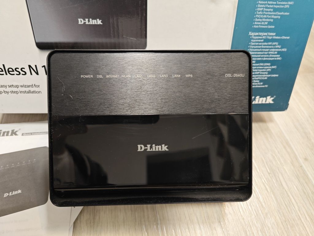 Роутер D-Link DSL-2640U