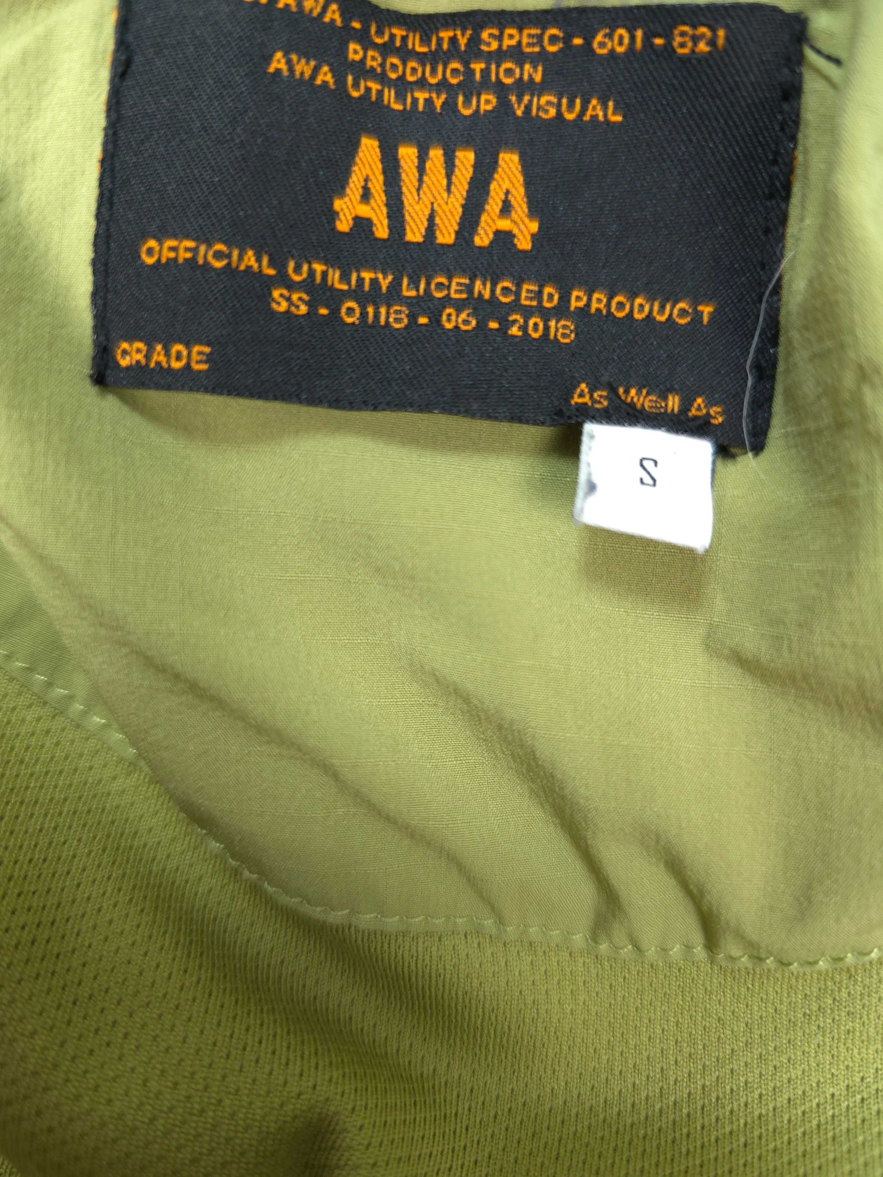 AVA Thermomore Męska Kurtka Flek Army Ocieplana S/M Igła