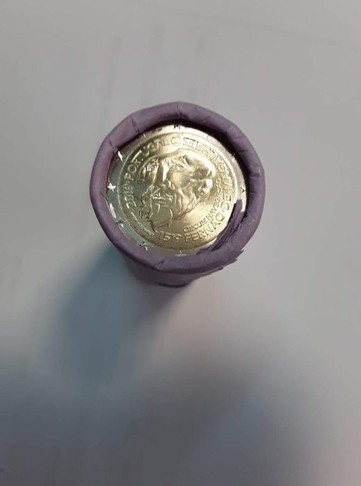 2Euros UNC Portugal "50 anos do 25 de Abril" 2024 e outras 2019 a 2024
