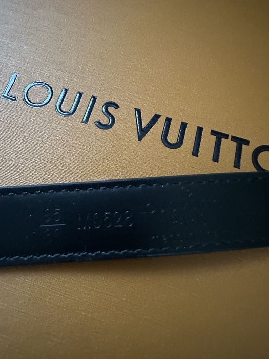 Louis Vuitton Iconic  dwustronny pasek Nowy