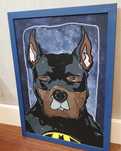PIES BATMAN A3 (Cane Corso) handmade plakat obraz grafika