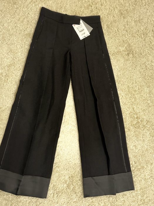 Теплі брюки палаццо Zara Premium 100 % вовна