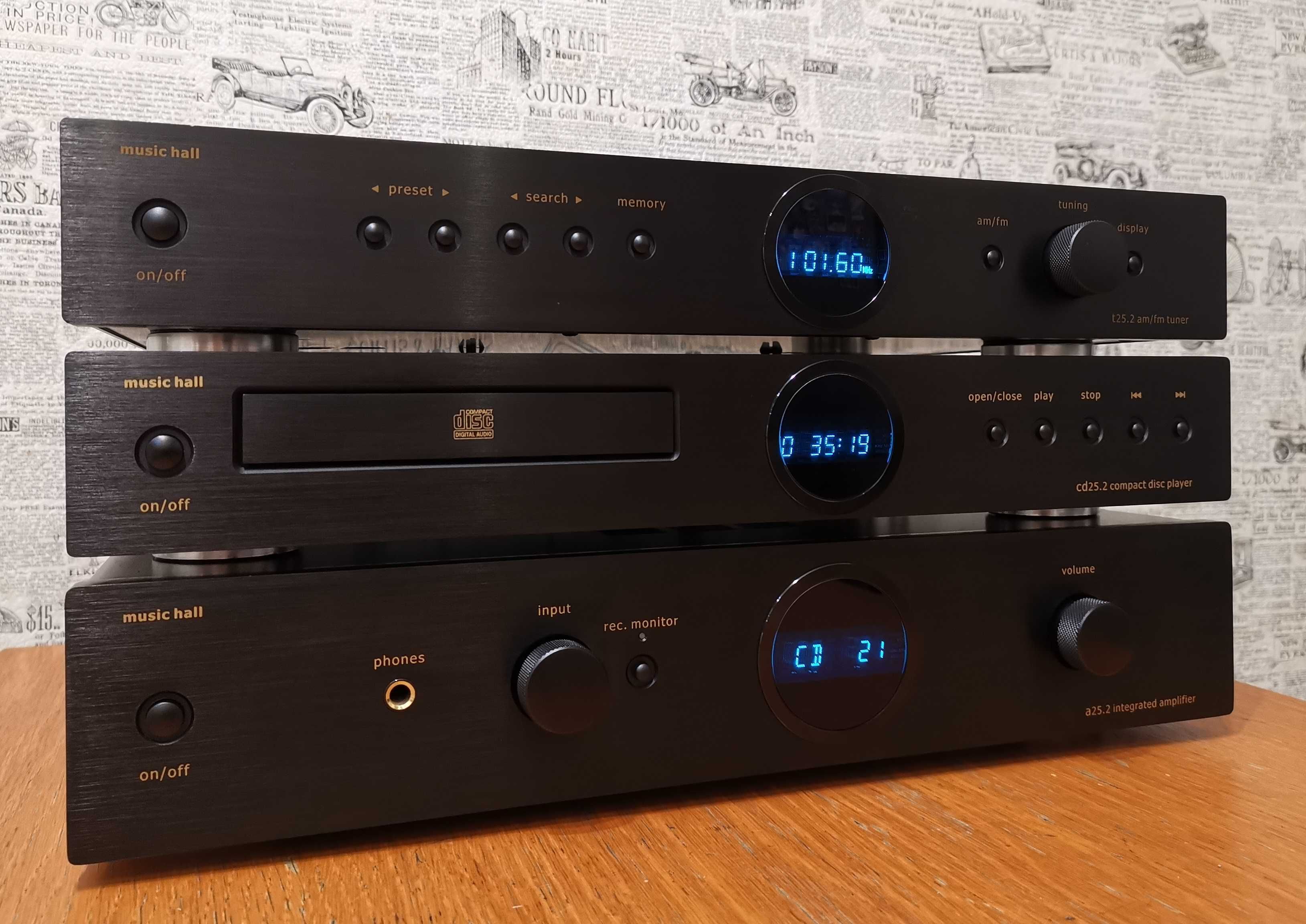 Zestaw stereo firmy Music Hall 25.2